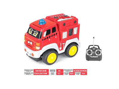Cartoon fire truck