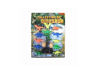 3 inch solid dinosaur suit set