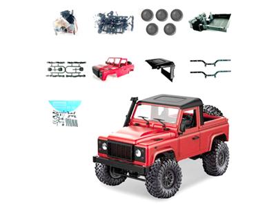 2.4G four-wheel drive climbing off-road vehicle KIT version (DIY)