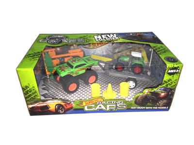 Alloy double inertia off-road vehicle tow alloy farmer with roadblocks (four mixed)