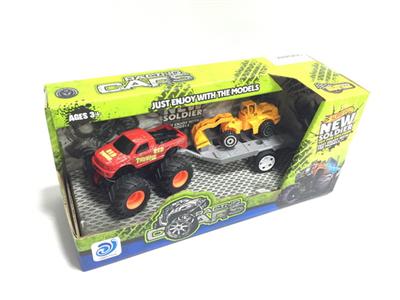 Alloy double inertia off-road vehicle tow alloy engineering vehicle (four mixed)