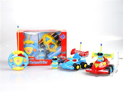 Remote control two-way cartoon F1 equation car