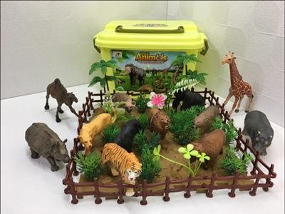 Wild animal set