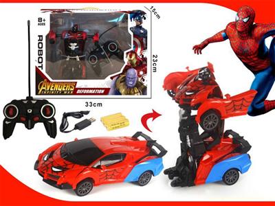1:16 Spiderman one-button variant car