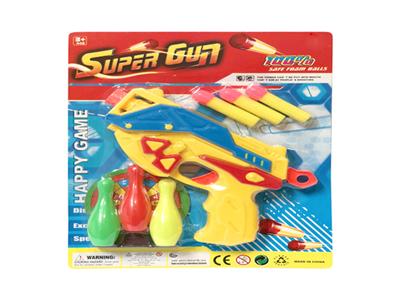 Soft bullet gun
