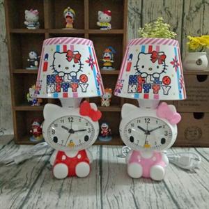 KT clock table lamp