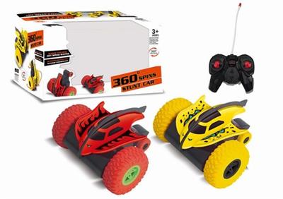 Rotating stunt car (not including electricity)
