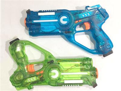 Double gun set (transparent gun)