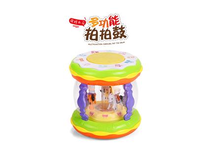 旋转木马中鼓