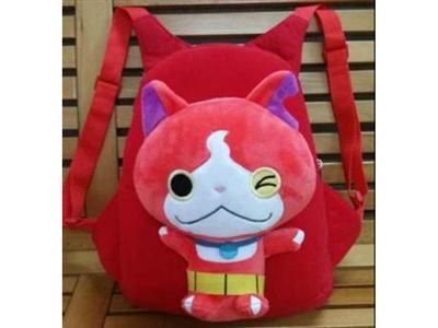 Red single eyed cat bag