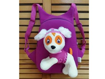 Dog patrol plush bag