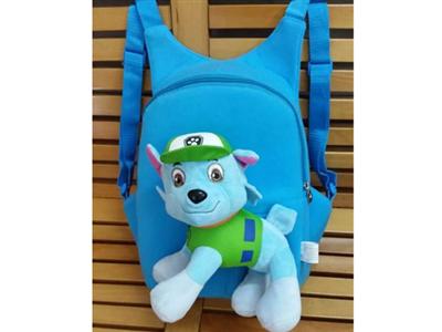 Dog patrol plush bag