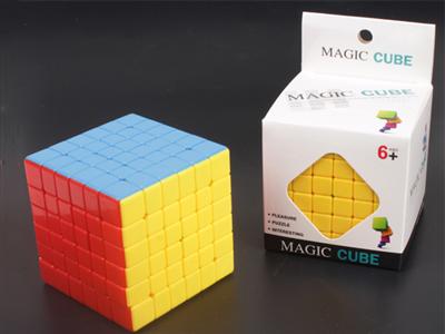 Six-order solid color cube