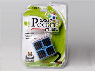 Second-order solid color carbon fiber cube (new structure)