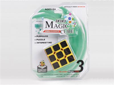 Third-order carbon fiber solid color cube (new structure)