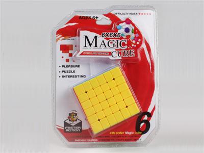 Six-order solid color cube