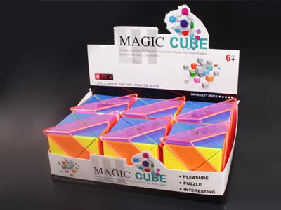 Eight-axis solid color cube (send six tripods) 6PCS / box