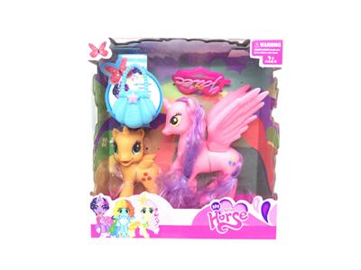 搪胶飞马加小马加手提袋配件