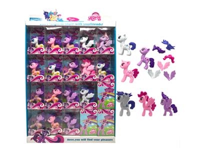 塑料拼装马宝丽20PC混装