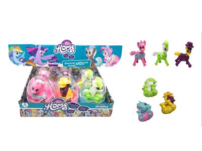 大号8关节变形塑料马宝利3款混装12pCS