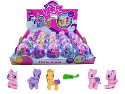 搪胶马宝丽带梳子6款20PCS