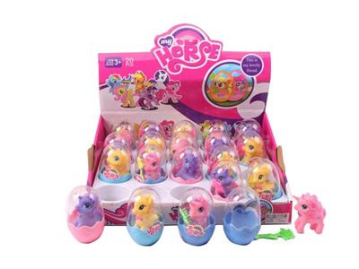 搪胶4款小角马宝丽带梳子20PC 