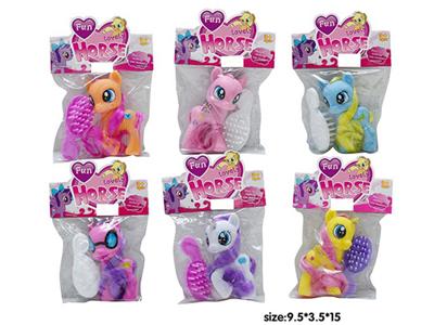 可爱小马娃 六款混装