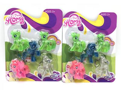 我的梦想塑料小马宝莉4款混装