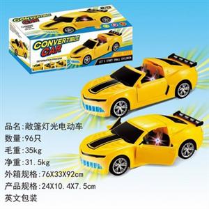 敞篷灯光电动车