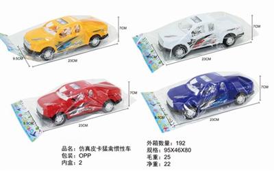 仿真皮卡猛禽惯性车