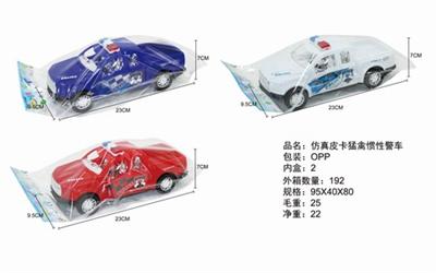 仿真皮卡猛禽惯性警车