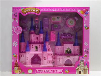 城堡配公仔，家具