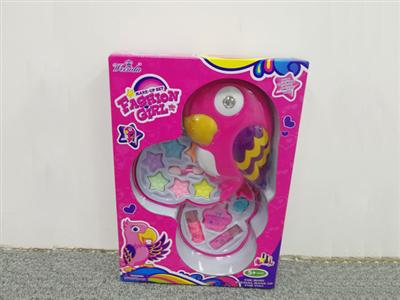 Fashion Girl Series Parrot 2 Layer Cosmetics (Set)