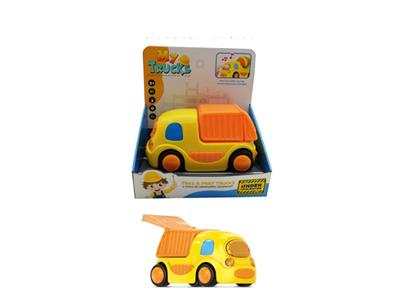 Sound and light inertia cartoon eco car