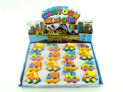 滑行卡通工程车