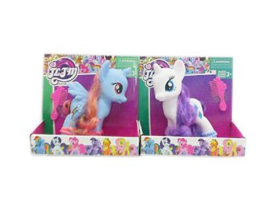 搪胶大马2色混装