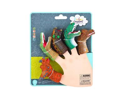 Dinosaur finger couple