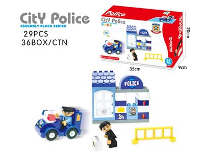 大颗粒警察局29PCS