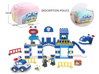 大颗粒警察局200pcs