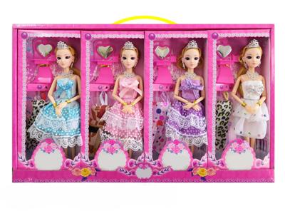 11.5寸时尚3D真眼娃娃