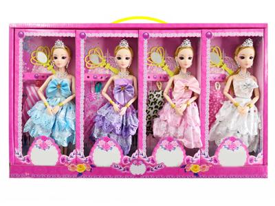 11.5寸时尚3D真眼娃娃