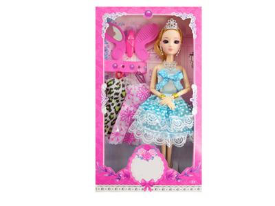 11.5寸时尚3D真眼娃娃