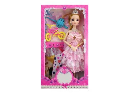 11.5寸时尚3D真眼娃娃