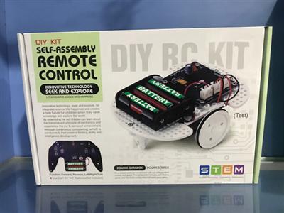 Self-installing remote control set