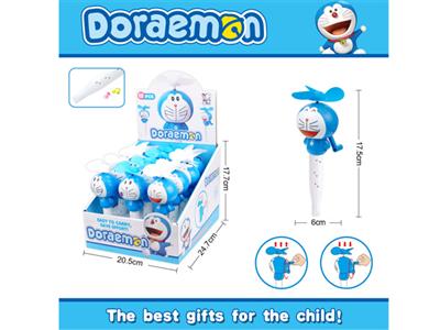 叮当带口哨手摇风扇