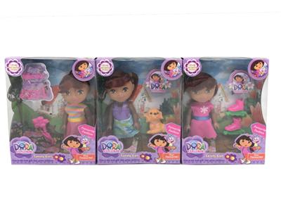 6寸实心朵拉带配件