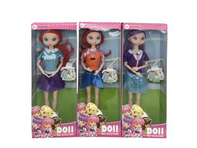 11寸实身12关节小米雪（3款混装）