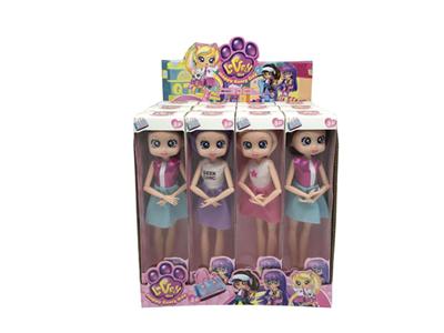 9寸实身12关节宠物朋友（3款混装）12pcs