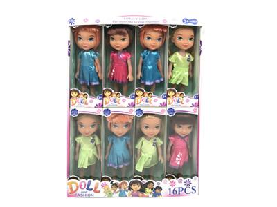 9寸朵拉3款混装（16pcs）