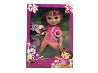 18寸空身朵拉带书包带主题曲音乐